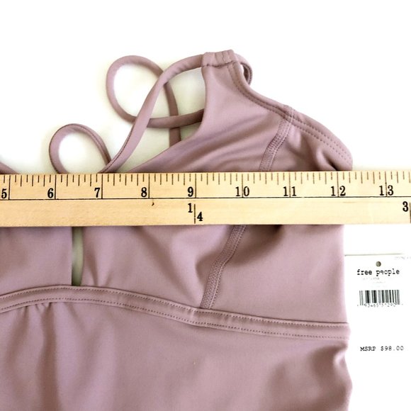 Free People Women's Movement Glow One Piece XS NWT - Picture 8 of 9